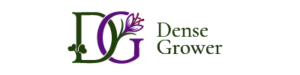 Dense Grower official logo for organic microgreens and premium saffron